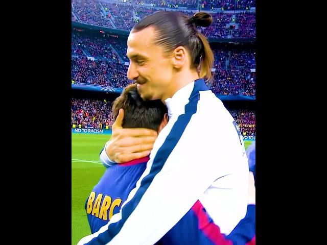 Messi & Zlatan Friendship 