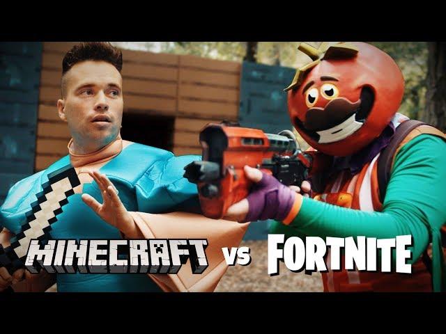 Fortnite vs Minecraft