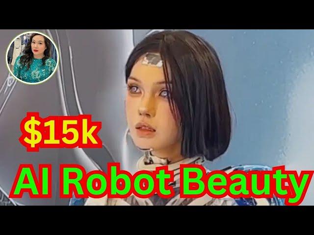 Jenny Talks—$15k for  AI robot beauty!China is more advanced in AI than USA !2024 world robot forum