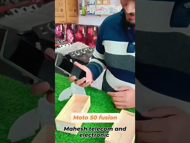 Moto 50 fusion unboxing