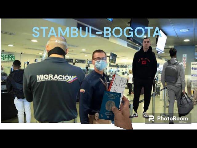 Stambul-Bogota мой очередной полеть. В копилке еше один страна COLOMBIA