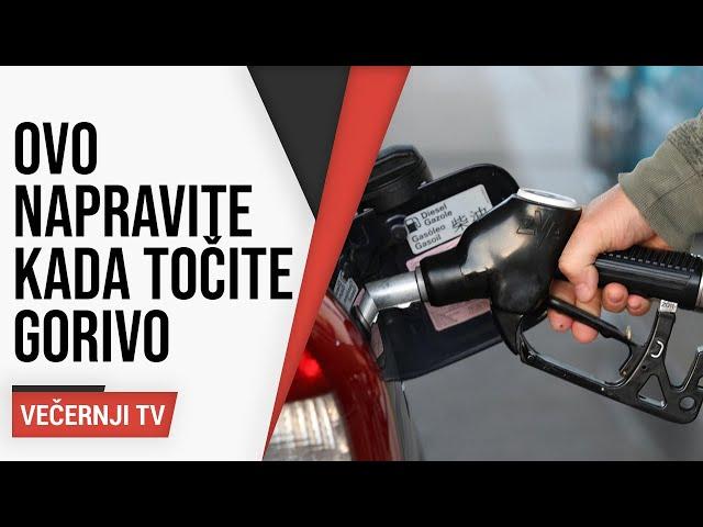 Kada izađete iz automobila i idete točiti gorivo, dotaknite vozilo, to vam može spasiti život