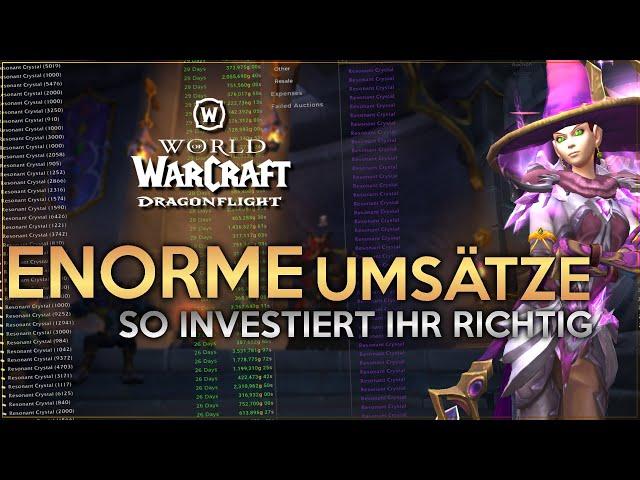 Mit wenig Zeitaufwand zum ganz großen Gold in World of Warcraft | WoW Dragonflight Gold Guide