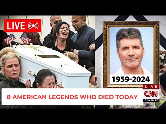 8 American LEGENDS Who DIED TODAY | Who died today 2024