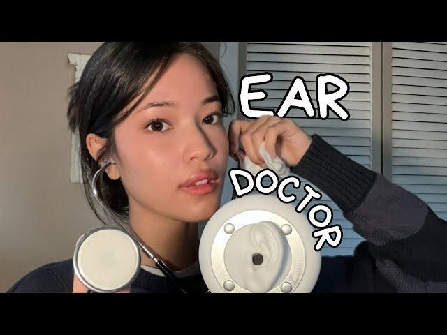 ASMR Healing Hurt EarsGentle Ear Care & Examination  Doctor Roleplay