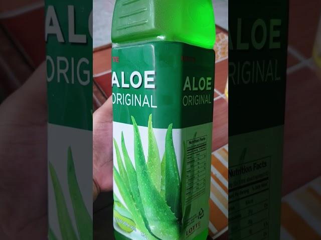 Aloe Original drink must try ang sarap #aloevera #drink #juice #healthydrinks #aloeveradrink #shorts