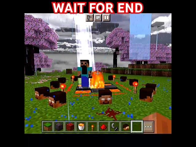 HEROBRINE in Minecraft: SCARY Secrets and Creepy Encounters- 2025 #shortvideo #shorts #short