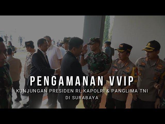 PRESIDEN JOKOWI HADIRI PERNIKAHAN PUTRI KH MIFTAHUL AKHYAR DI KEDUNG TARUKAN SURABAYA