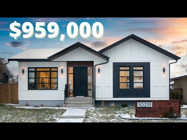 Tour A $959,000 Custom Built Bungalow in Willow Park - SE Calgary - Real Estate 2021