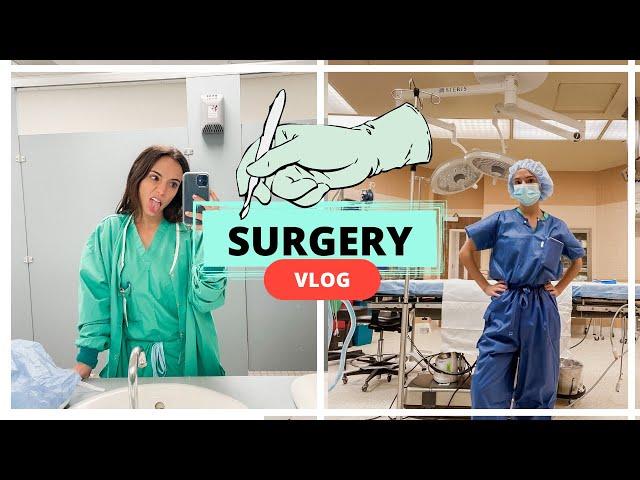 A Day in the Life - Surgical PA Student on Clinical Rotations (General Surgery Vlog)