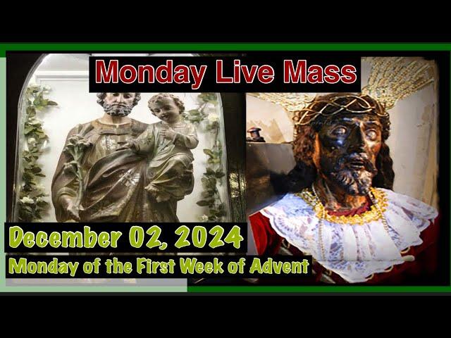 Quiapo Church Live Mass Today Monday December 02, 2024