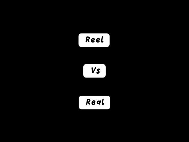 Reel vs Real - part 2 ️| #shorts #relatable #fyp #artist #pov #reelvsreal