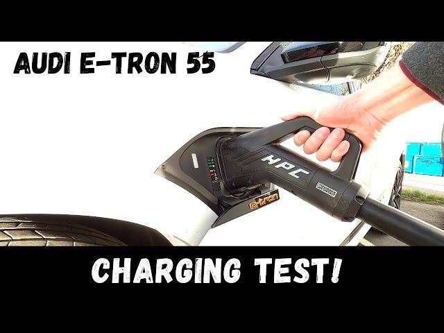 2022 Audi e-tron 55 408hp | CAN WE REACH 150KW? | Charging Test | 4K