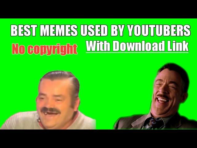 Green Screen Memes Download || Gaming Memes || All Common and Popular Memes Pack with Download link