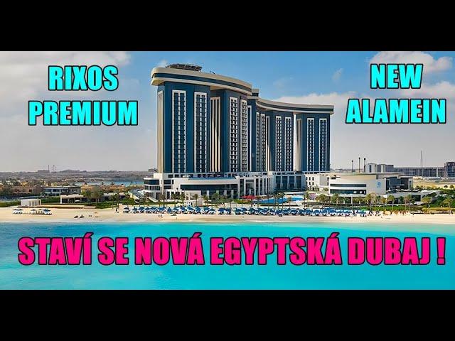 MARSA MATRUH 2024 - Nový Alamein (New Alamain) - hotel Rixos Premium, nová egyptská Dubaj, Karibik