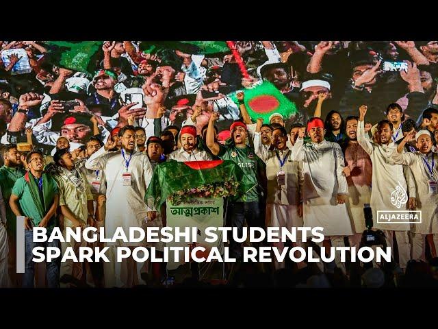 Bangladesh political party: New student-led party launched at rally in Dhaka