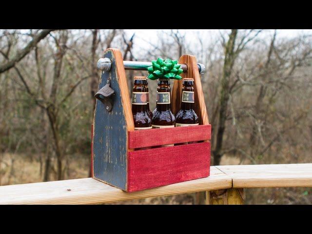 Building DIY Pete's Beer Caddy | DIY Six Pack Carrier | How-To