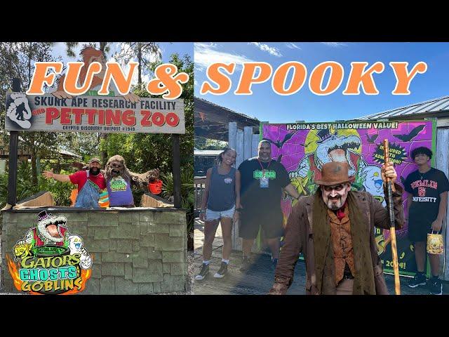 Gatorland's Gators, Ghosts, & Goblins 2024 - Halloween Fun for Everybody Yet Spookier than EVER!