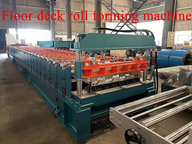 Zhongyuan floor deck roll forming machine | Metal deck systems