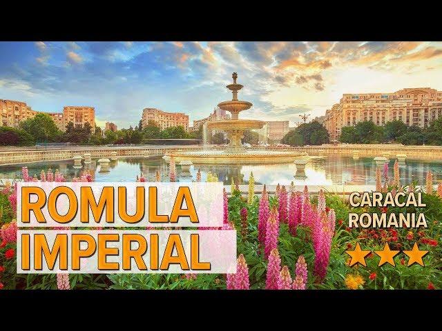 Romula Imperial hotel review | Hotels in Caracal | Romanian Hotels