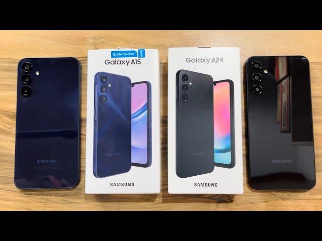 Samsung Galaxy A15 vs Samsung Galaxy A24