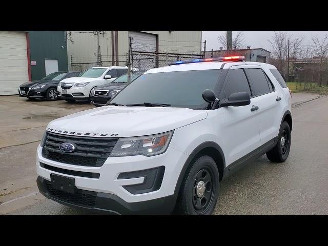 2017 PIU Explorer Feniex Police Lights by EFS Houston Emergency Fleet Service