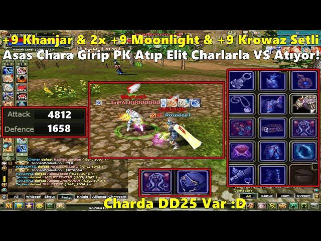 DostWeDusmaN | +9 Khanjar & +9 Moonlight & +9 Krowaz Setli Asasa Girip PK & VS Atıyor! Knight Online