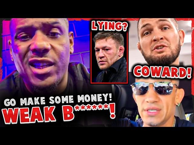 Conor McGregor CALLED OUT for LYING! Jamahal Hill ABSOLUTELY SNAPS! Khabib & Tony Ferguson BEEF!