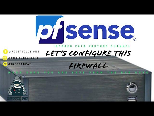 How to setup and configure pfSense firewall/router on a mini PC - 2019