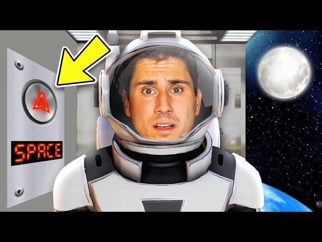 I Took an Elevator to SPACE!