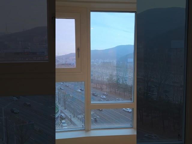 주상복합 단열 덧창.  기존 프레임 그대로 더블 로이페어 덧방 #덧창 #페어유리 #더블로이 #로이유리 #단열