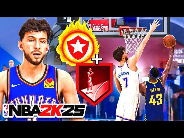 This CHET HOLMGREN BUILD is BEAST in RANDOM REC on NBA 2K25! BEST CENTER BUILD 2K25