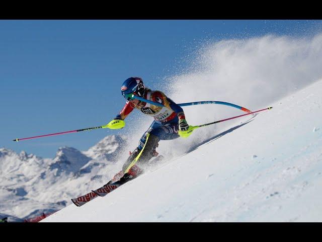 Mikaela Shiffrin Slalom Gold (WCS St. Moritz 2017)