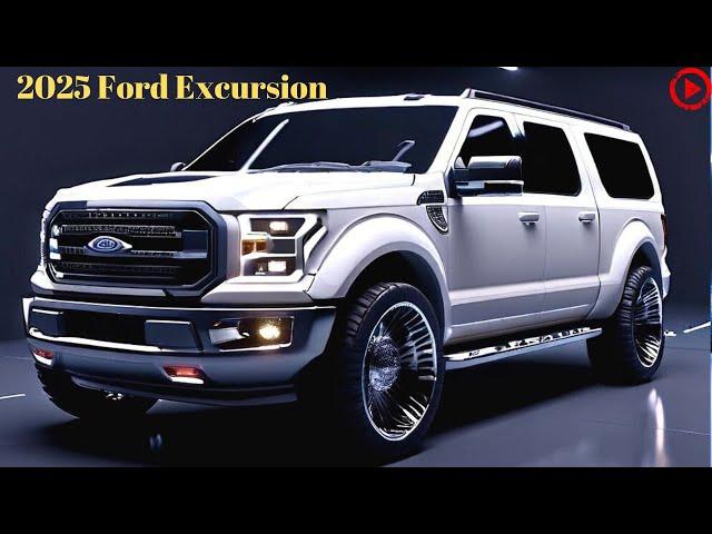 Breaking: Ford's Major Announcement - The Return of the 2025 Excursion! | 2025 Ford Excursion Reveal