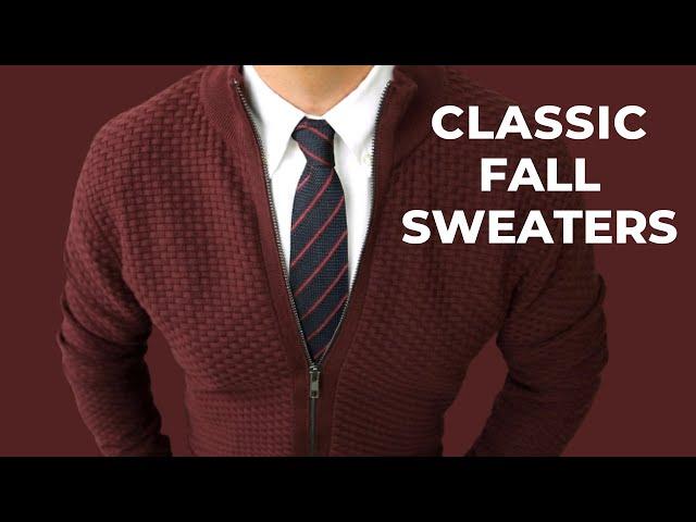 Classic Fall Sweaters Every Guy Should Own