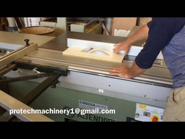 altendorf F90 sliding table saw
