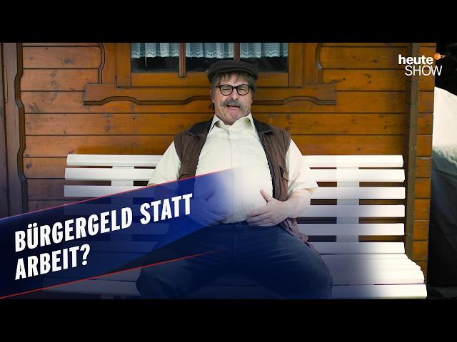 Bürgergeld: Lohnt es sich noch zu arbeiten? | heute-show