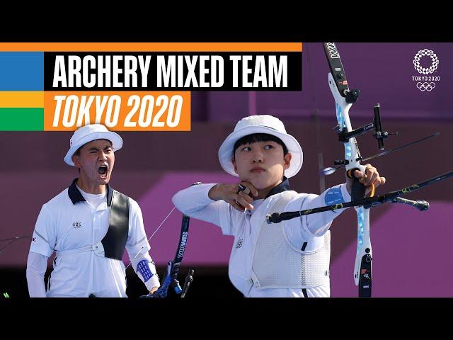  Archery Mixed Team Gold Medal | Tokyo Replays