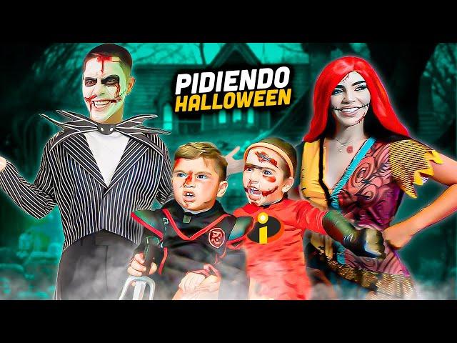 PIDIENDO HALLOWEN EN USA  Juan de Dios Pantoja