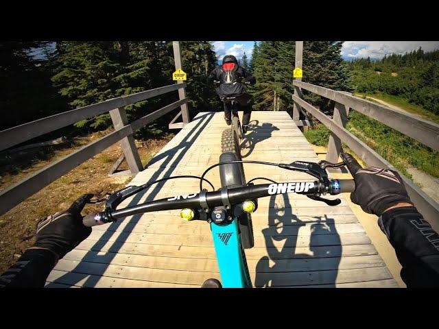 Riding Stupidly Fast on the Upper Whistler Bike Park