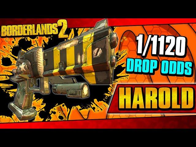 Borderlands 2 | Quest For Perfection (God Roll Unkempt Harold Drop!)