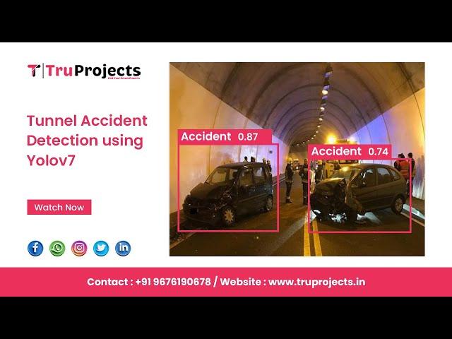 Tunnel Accident Detection using Yolov7