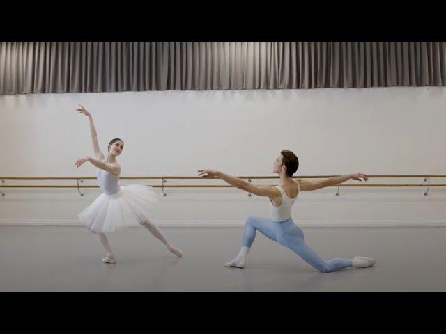 Butterfly Pas de Deux - Amy Ronnfeldt and Charles Dashwood. Choreographed by Lucas Jervies.