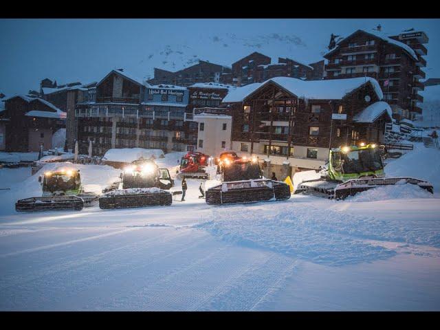 ️ PISTENBULLY 600 LTD, 600 LEVEL RED , 400 PARK : DAMAGE À VAL THORENS