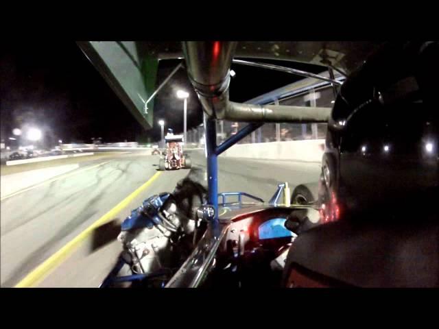 Barrie Speedway Lucas Oil Can-Am TQ Midgets  Race#9 Darren McLennan