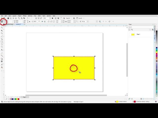 The Rectangle Tools in CorelDRAW