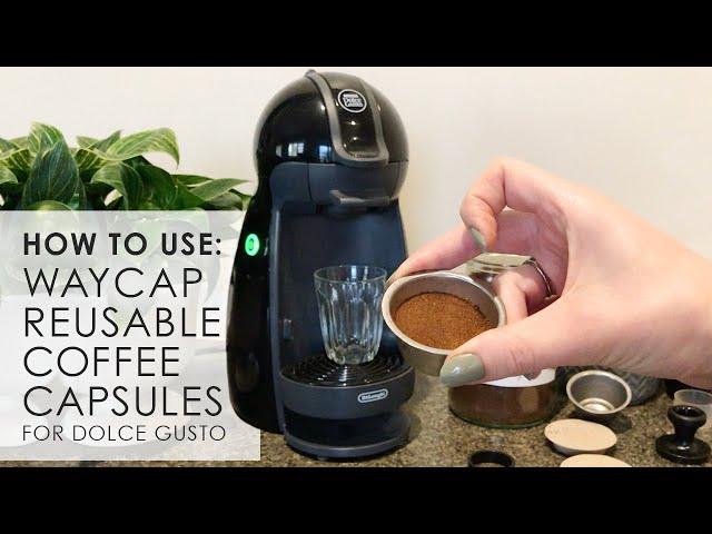 Refillable Pods For Dolce Gusto | Using WayCap Coffee Capsules