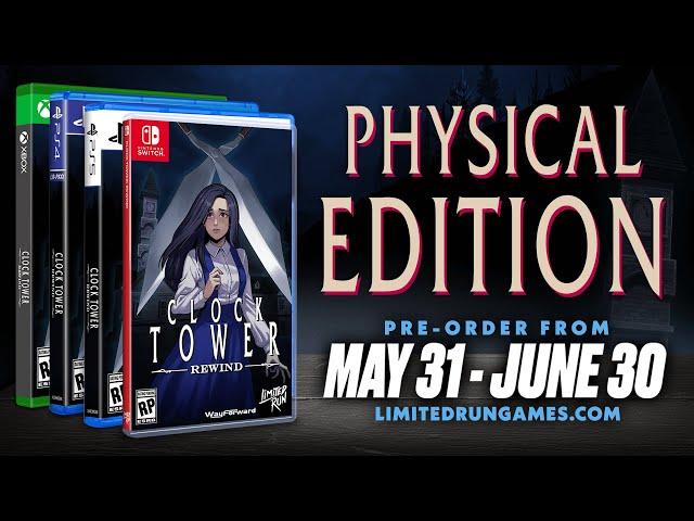 Clock Tower: Rewind - Physical Edition Trailer - Preorder Now!