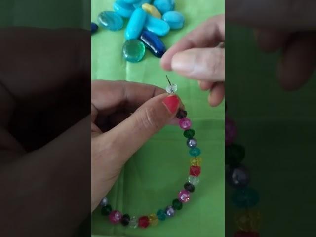 Fun with crystal beads 🫣#fun #art #shortfeed #shots #short #share