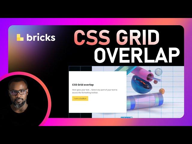 Easily overlap content with CSS Grid in Bricks Builder | WordPress Tutorial